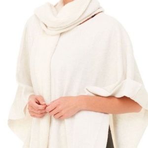 ALO yoga fleece wrap poncho